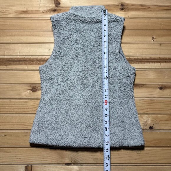 Patagonia Los Gatos Double Faced Fleece Full Zip Mock Neck Vest Women's Small - Picture 10 of 11